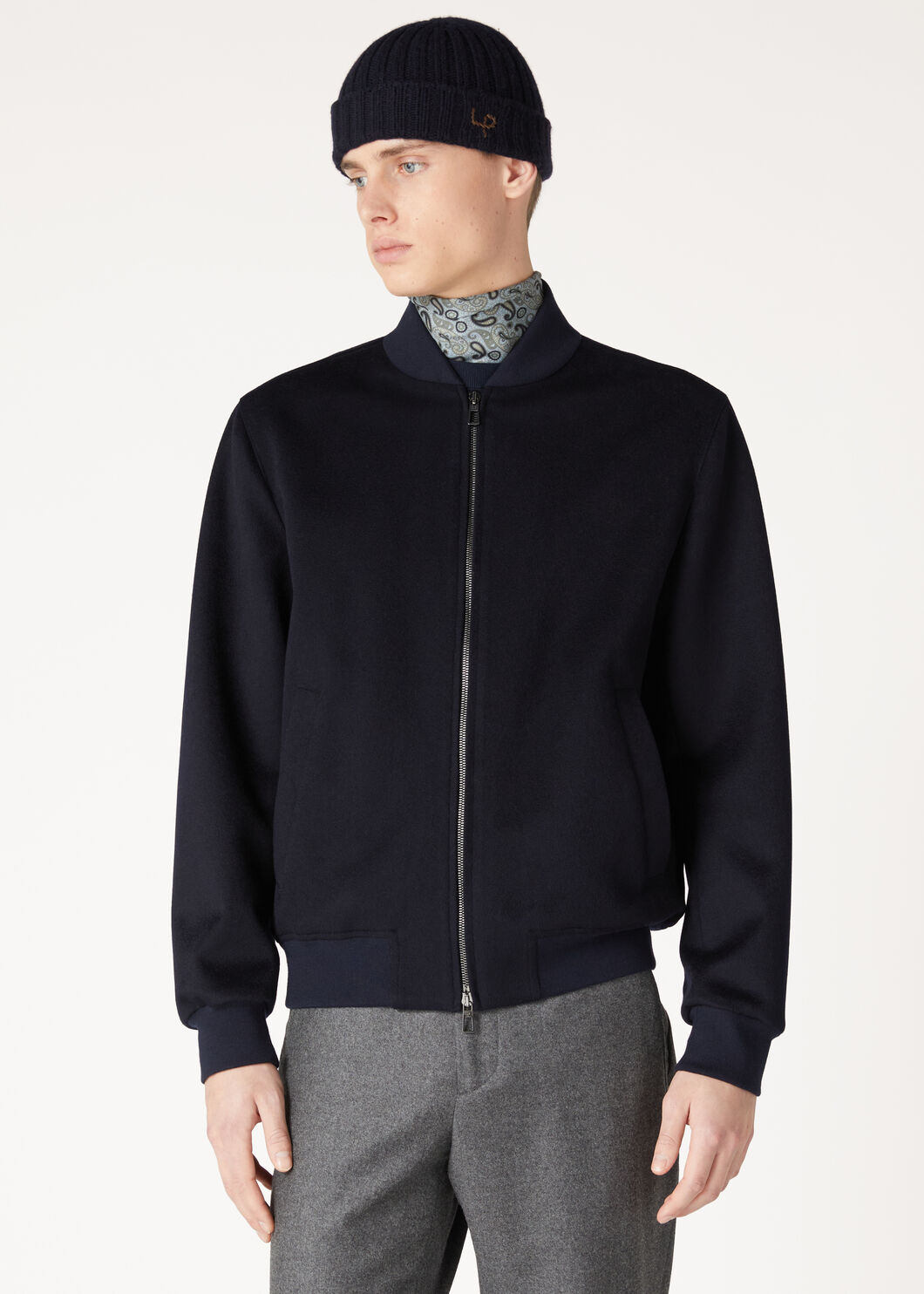 LP Ivy 男士飞行员夹克-Loro Piana诺悠翩雅中国官网